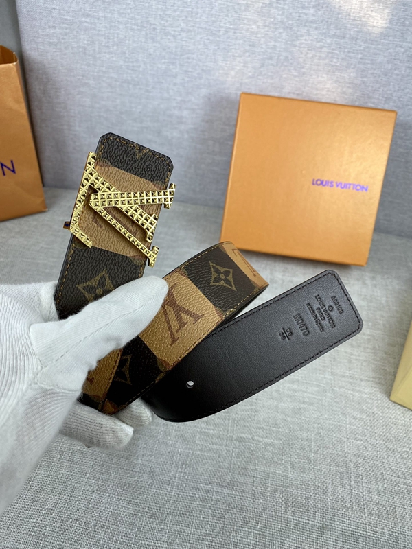 激安ルイヴィトンベルト角部分ディテール